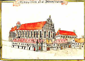 Minoritten as S. Dorotheam - Kościół i klasztor św. Doroty, widok ogólny